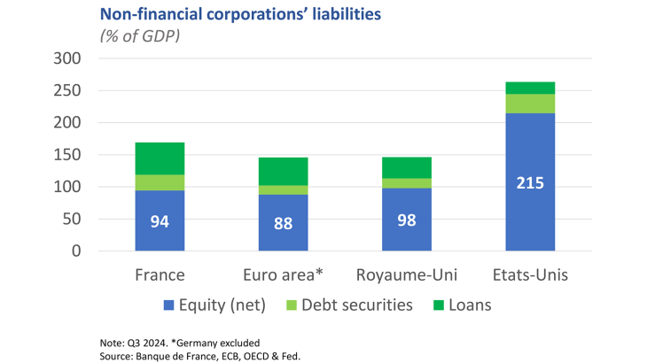 Non-financial corporation's liabilities