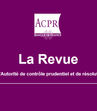 Nouveau visuel de la Revue de l'ACPR