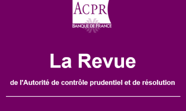 Nouveau visuel de la Revue de l'ACPR